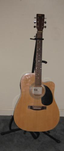 George's guitar. 